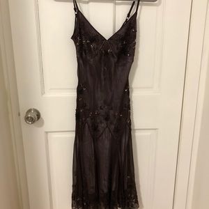 NWOT Adrianna Papell Beaded Cocktail Dress